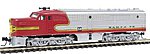 Diesel ALCO PA1 Unpowered Santa Fe Warbonnet N Scale Model Train #202102