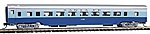 85' Smooth-Side Coach Santa Fe N Scale Model Train Passenger Car #40052