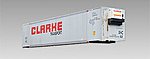 53' Hi-Cube Climate Controlled Container N Scale Model Train Freight Car Load #453106