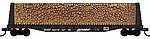 Pulpwood Flatcar with Load BNSF Railway HO Scale Model Freight Car #92062