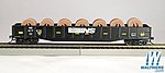 Gondola with Cable Load Norfolk Southern #1 HO Scale Model Train Freight Car #92113