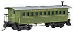 1860 Wood Passenger Coach NP HO