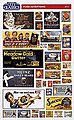 Food Advertising paper window signs HO Scale Model Railroad Scenery #5015