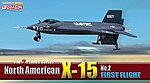 North American X-15 #2 Diecast Model Airplane 1/144 Scale #51032