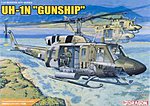 UH-1N Gunship Plastic Model Helicopter 1/35 Scale #3540