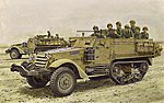 IDF M3 Halftrack Smart Kit Plastic Model Military Vehicle Kit 1/35 Scale #3569