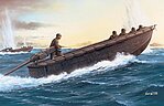 German Sturmboat Plastic Model Military Ship Kit 1/35 Scale #6108