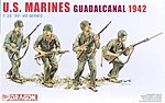 USMC Guadacanal 1942 (4) Plastic Model Military Figure 1/35 Scale #6379