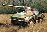 Sd.Kfz.234/4 mit 7.5cm L/48 Plastic Model Military Vehicle Kit 1/35 Scale #6814
