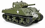 M4A3 SHERMAN 105mm HOWZR Plastic Model Tank Kit 1/6 Scale #75046