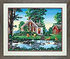 Summer Cottage Paint By Number Kit #73-91433