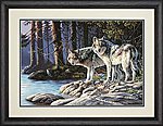 Gray Wolves Paint By Number Kit #73-91445