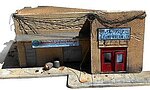 1/35 Shorted Out in Iraq Ruined Building w/Sidewalks & Rubble (8''x10'')