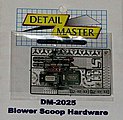 Blower Scoop Hardware Kit Plastic Model Vehicle Accessory Kit 1/24 Scale #2025