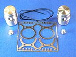 Moon Tanks (2) Plastic Model Vehicle Accessory Kit 1/25 Scale #3003