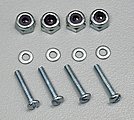 Bolt & Lock Nut Set 2-56 x 1/2