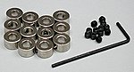 Bulk Dura-Collars,3/16'' (12)