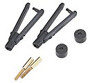 Long Arm Micro Clevis, Black, (.032), 2/Pk