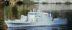 USS Crocket Gun Boat 51 Kit RC Wooden Scale Powered Boat Kit #1218
