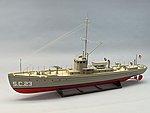 SC-1 Class Sub Chaser RC Wooden Scale Powered Boat Kit #1259