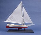 Skipjack Sailboat Kit Wooden Boat Model Kit #1704