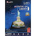 3D LED Statue of Liberty 37pc Puzzle 3D Jigsaw Puzzle #505h