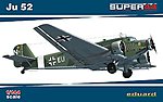 Ju52 Fighter Plastic Model Airplane Kit 1/144 Scale #4424
