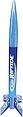 Riptide Model Rocket Starter Set Ready To Fly #1403