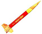 Firestorm ARF Model Rocket Almost Ready To Fly Model Rocket #2488