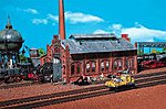 Engine Repair Shed Z Scale Model Railroad Building #282733