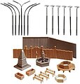Park Accessories Z Scale Model Railroad Accessory #282791
