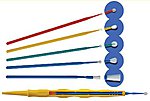 Magic Brushes Assorted (15) w/Applicator Handle