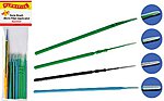 Nano Brushes Assorted (24) w/Applicator Handle