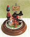 Pot Heads w/dome 5/ - G-Scale (5)