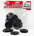 Plastic 1/2 Wheel 1-3/4