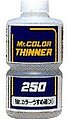 Thinner 250ml Plastic Bottle
