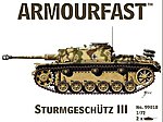 Stug III Plastic Model Military Vehicle 1/72 Scale #99018