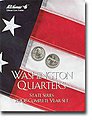 2008 Complete Year Washington State Quarters Coin Folder Coin Collecting Book #2591