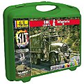 GMC CCKW 353 Truck & US Infantry Plastic Model Military Vehicle Kit 1/72 Scale #60996