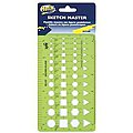Sketch Master Shapes Plastic Template