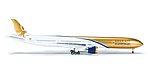 Boeing 777-300 ER Gulf Ai - 1/500 Scale