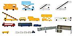 Airport Accessories Diecast Model Airplane Accessory 1/500 Scale #519472
