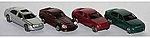 Modern Cars (4) N Scale Model Railroad Vehicle #63625
