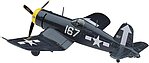 F4U1D Corsair Aircraft Plastic Model Airplane Kit 1/72 Scale #00140