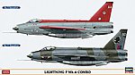 Lightning F MK6 Combo Limited Plastic Model Airplane Kit 1/72 Scale #01982