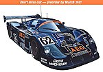 Sauber Mercedes C9 1988 Plastic Model Car Kit 1/24 Scale #20273