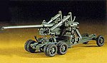 M2 155mm Gun Long Tom Plastic Model Military Artillery Kit 1/72 Scale #31102