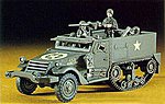 M4A1 Half Track Plastic Model Halftrack Kit 1/72 Scale #31107