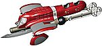 Last Exile Fam Siver Wing Vanship & Vespa Plastic Model Aircraft Kit 1/72 Scale #64507