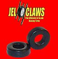 Rubber Racing Tires for Aurora Buggy (Front/Rear) & Hot Rod (Rear) Slot Car Part 1/64 #2040